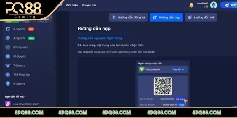 nap-tien-pq88-thong-qua-vi-dien-tu-tien-loi